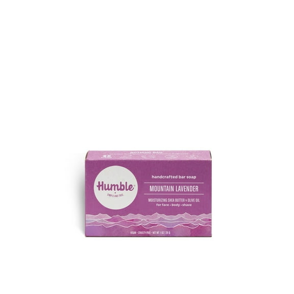 Humble Brands Bar Soap, Mountain Lavender, 1 Oz