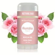 Humble Brands Natural Deodorant, Moroccan Rose, 2.5oz