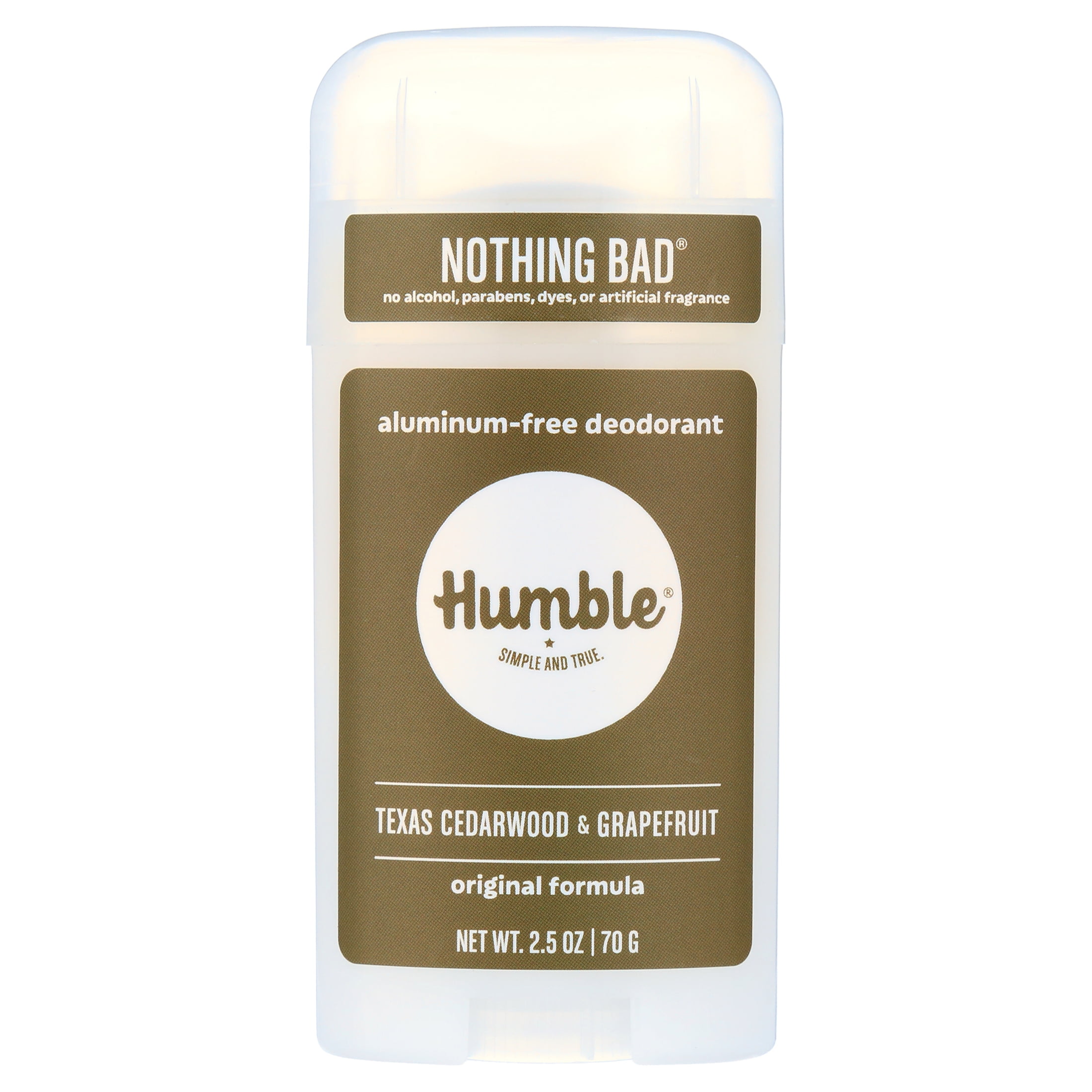 Humble Brands Deodorant Texas Cedarwood & Grapefruit 2.5oz