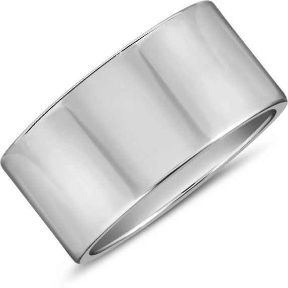 Humble Chic Chunky Rings for Women - 925 Sterling Silver Plated Stacking Ring, Size 6