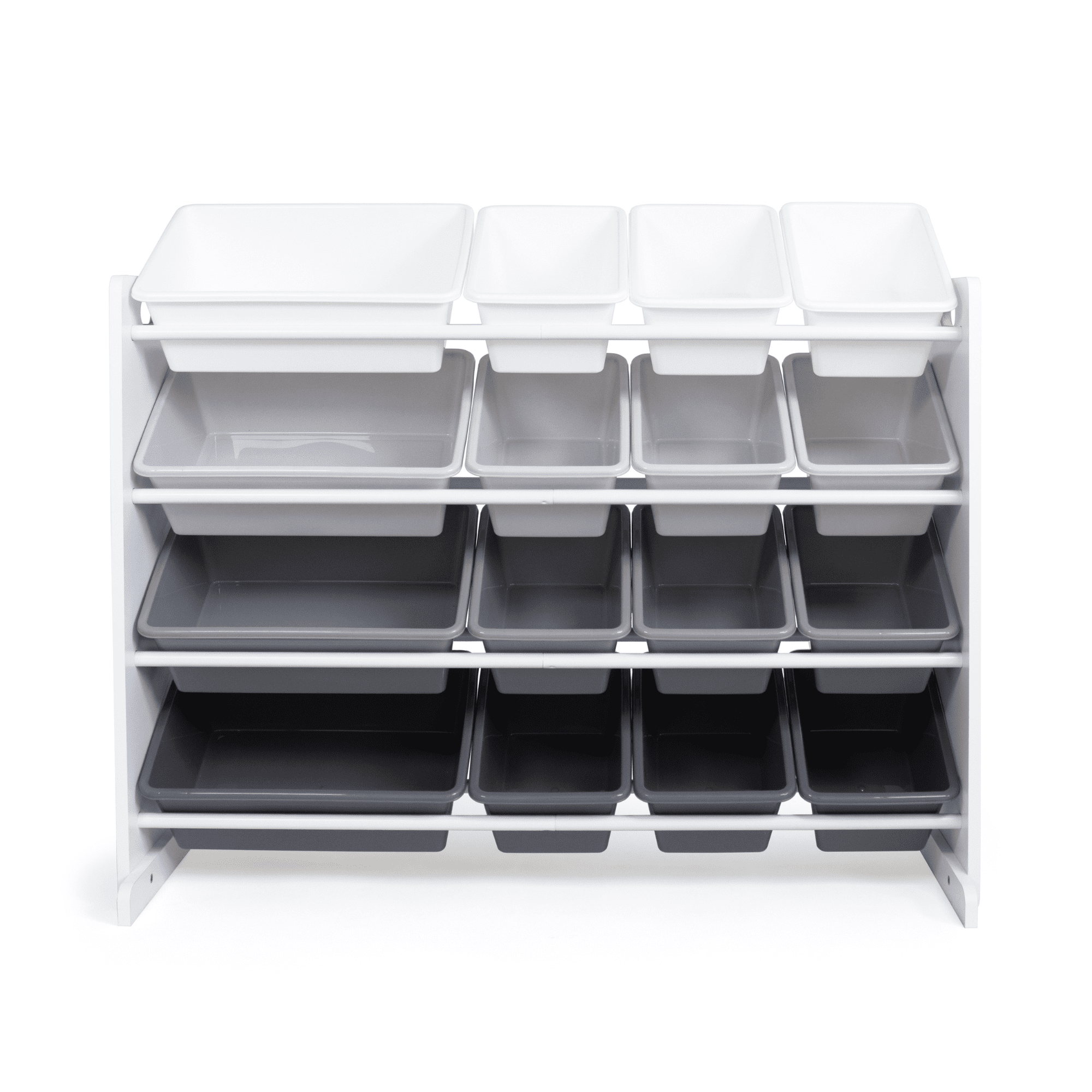 ハンブルクルー(Humble Crew) 収納棚 グレー/ホワイト 28L×66 Amazon.com: Humble Crew Toy Storage Organizer with 12 Removable