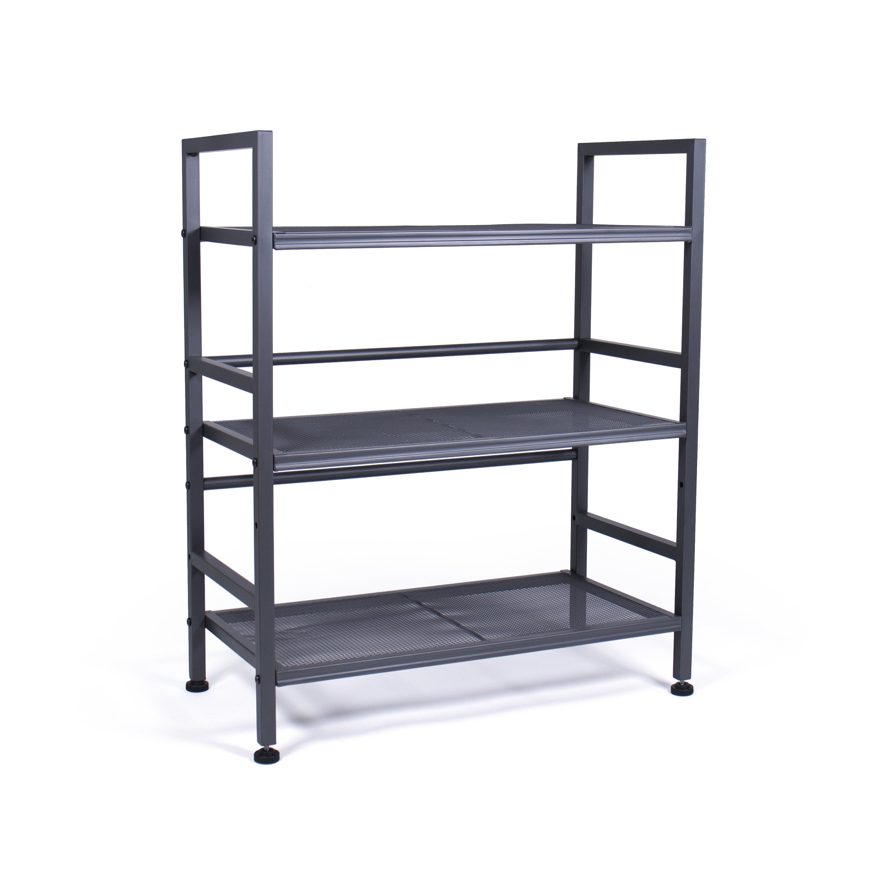 Humble Crew 22"W x 12"D x 28"H 3Shelf Garage Shelves, Gray