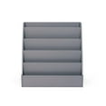 thumbnail image 1 of Humble Crew Camden Kid's /Toddler Wooden Bookcase Storage Rack with 5 Tiers, Grey, 1 of 5