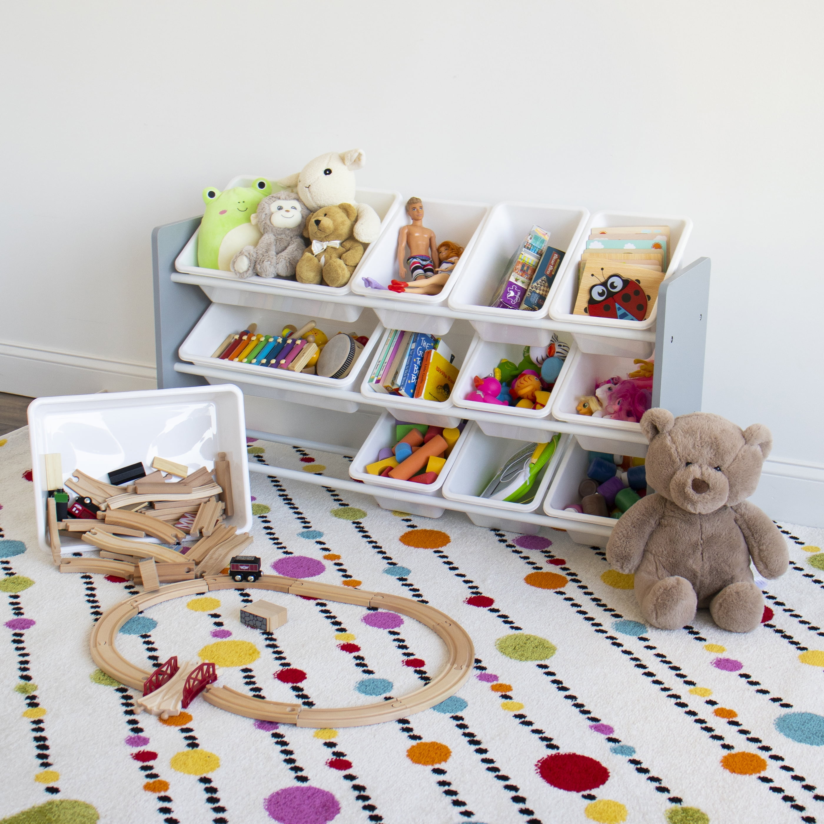 Sturdis Kids Toy Storage Organizer and Storage Bins 