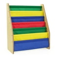thumbnail image 1 of Humble Crew Kids Bookshelf Supersized 6-Tier Book Organizer, Natural/Primary, 1 of 6