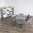 thumbnail image 1 of Humble Crew Modern Wood Child Table and 4 Chairs Set, Grey, 1 of 9