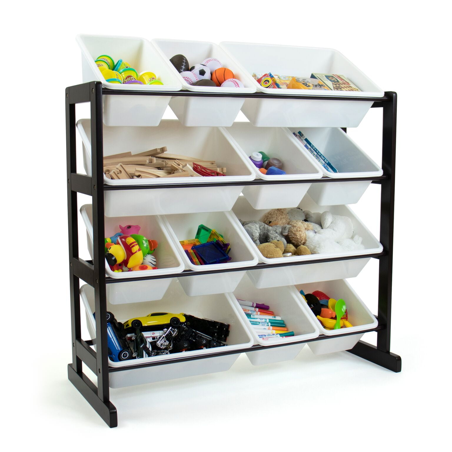 Humble Crew Toy Storage Organizer with 12 Storage Bins