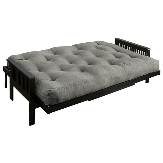 Humble and Haute Queen Granite Grey 10-inch Futon Mattress