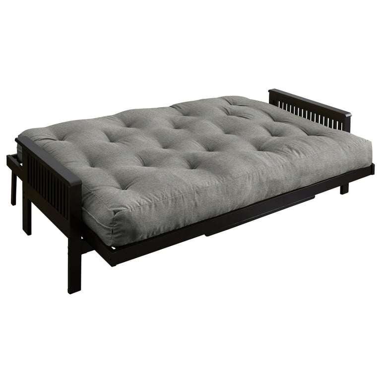 Humble and Haute Queen Granite Grey 10 inch Futon Mattress
