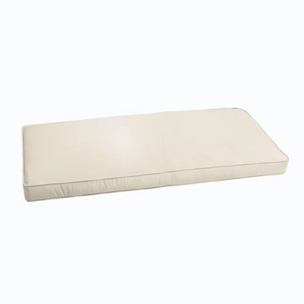 Humble and Haute Sloane Ivory 48inch Indoor/ Outdoor Corded Bench Cushion