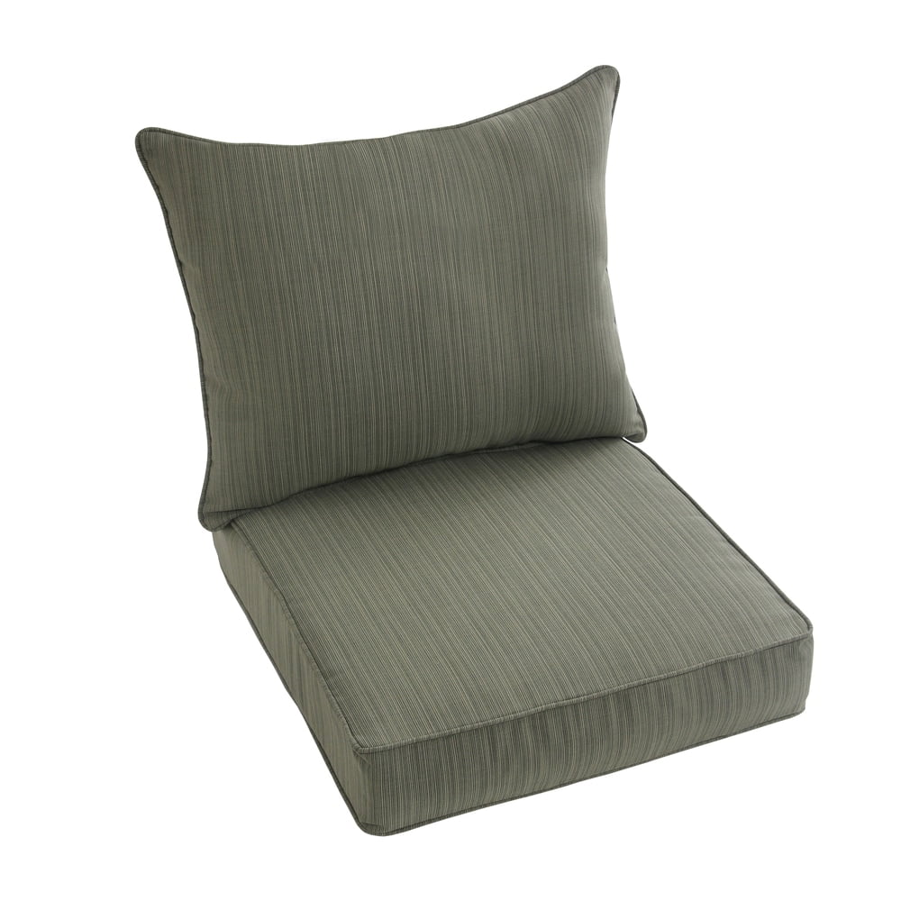 Humble and Haute Sunbrella 2piece Cushion and Pillow Indoor/Outdoor