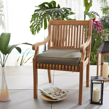 Humble and Haute Sunbrella Canvas Taupe Indoor/ Outdoor Deep Seating Chair Cushion 30 in w x 27 in d