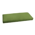 thumbnail image 1 of Humble and Haute Sunbrella Cilantro Green Indoor/ Outdoor Bench Cushion 55" to 60" 57 in w x 16 in d, 1 of 5