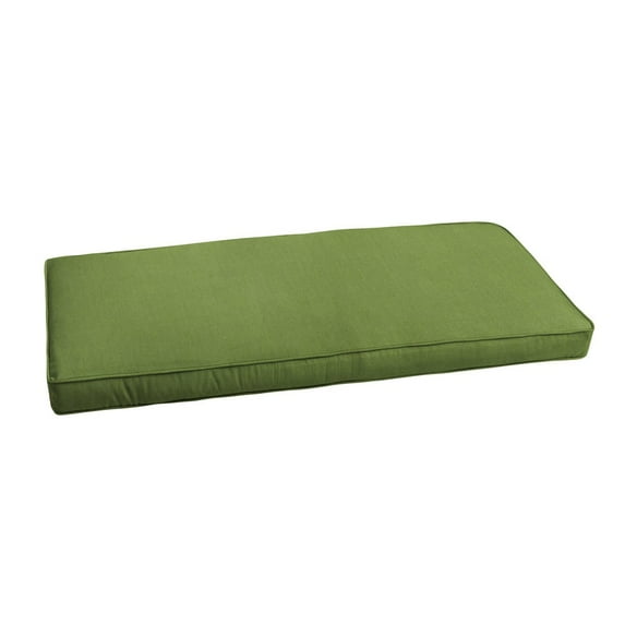 Humble and Haute Sunbrella Cilantro Green Indoor/ Outdoor Bench Cushion 55" to 60" 57 in w x 16 in d