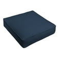 thumbnail image 1 of Humble and Haute  Sunbrella Spectrum Indigo Corded Outdoor Chair Cushion 25 in w x 25 in d, 1 of 5
