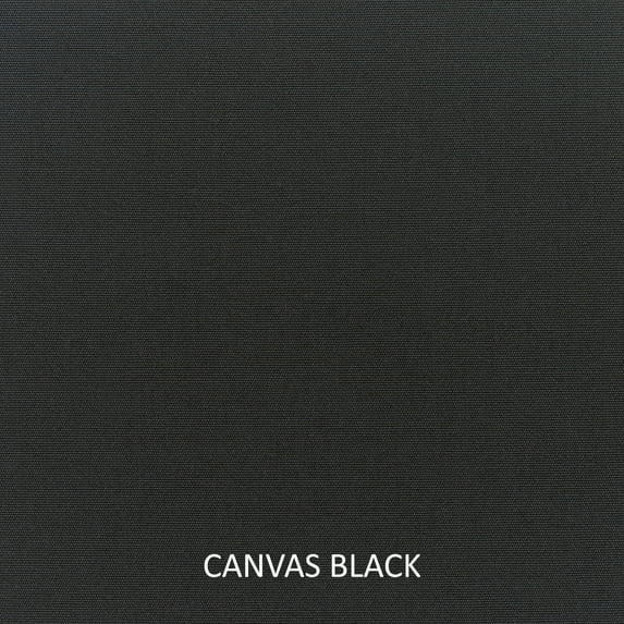 Humble and Haute Valencia Solid Sunbrella Indoor/ Outdoor Corded Bench Cushion Black