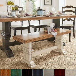 Farmhouse table with bench walmart sale