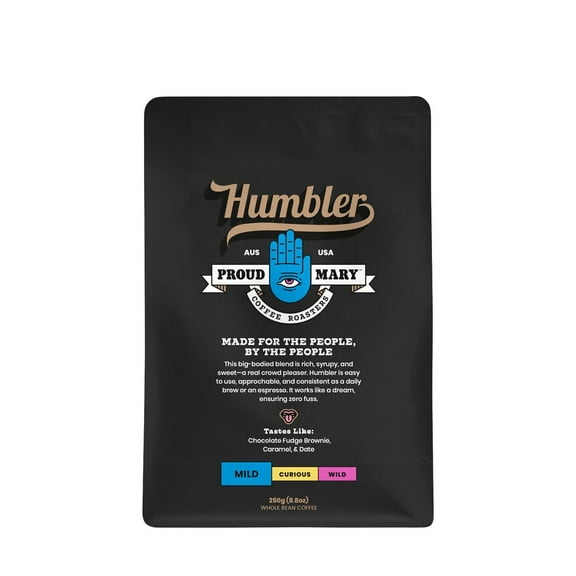 Humbler Blend - Roasted by Proud Mary Coffee - Freshly Ground Coffee - 250 Gram Bag