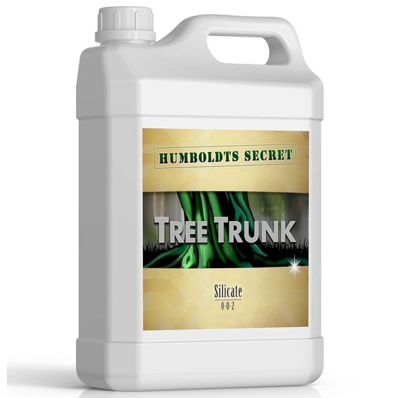 Humboldts Secret Tree Trunk | Potassium Silicate Additive | Liquid Fertilizer for Thicker Stalks, Stress Resistance & Branch Development | Indoor & Outdoor Plant Food, Hydroponic Nutrients, 32 Ounce