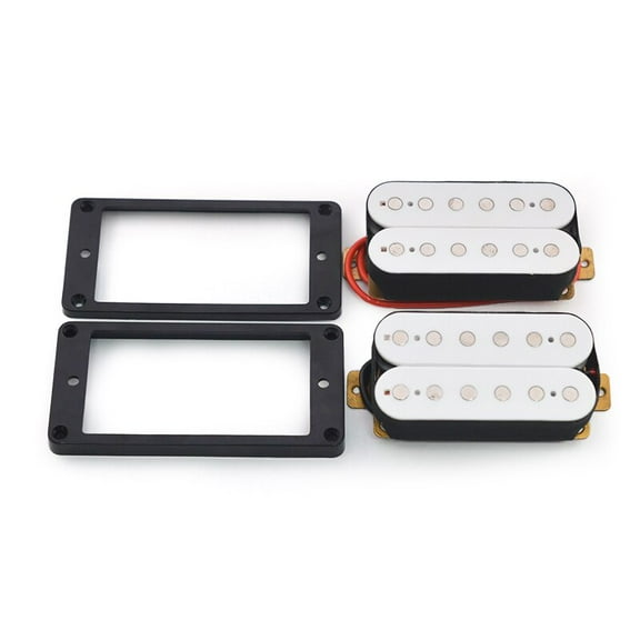 Humbucker 6 String Electric Guitar Pickup Double Coil Humbucker Electric Guitar Pickup with installing Frame Guitar Accessories