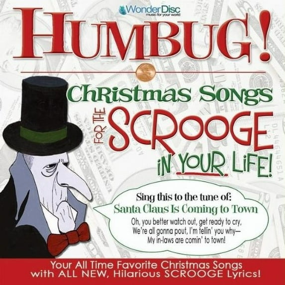 Humbug Christmas Songs for the Scrooge in Your Life Audio CD