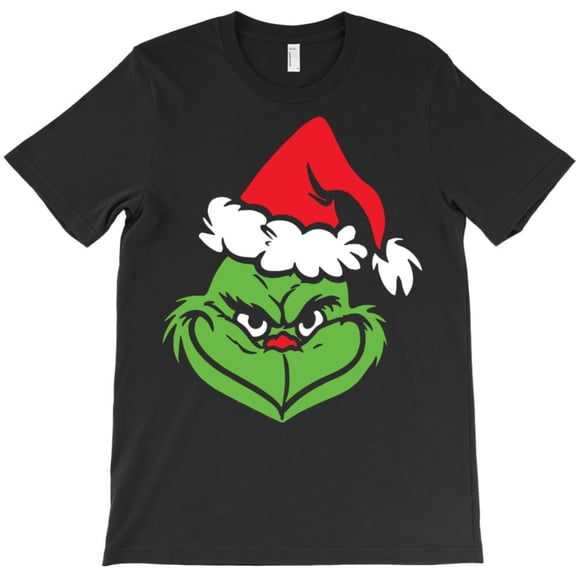 Humbug Funny Green Grouch Christmas Holiday Quote Graphic T-Shirt - Daily Wear Essential G4432, Up to 5XL