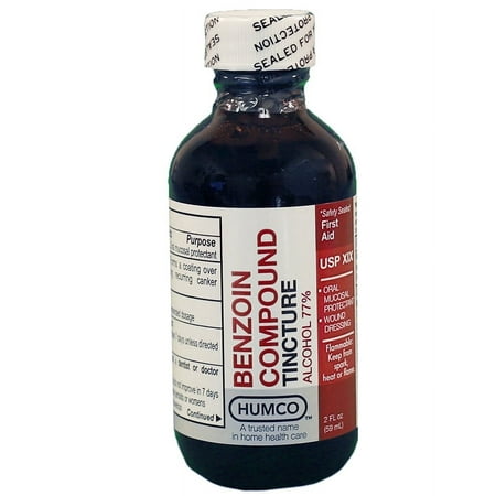 Humco Benzoin Compound Tincture, 2 fl oz.