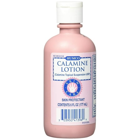 Humco Calamine Lotion Phenolated 6 oz (Pack of 2)