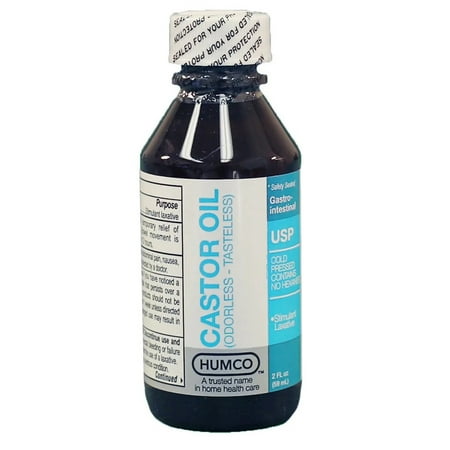 Humco Castor Oil USP, 2 Oz.