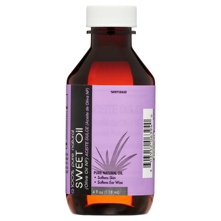 Humco Ear Drops 100% Natural Pure Sweet Olive Oil, 4 Oz.