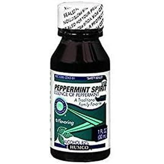 Humco Peppermint Spirits USP - 1 Oz, 2 Pack