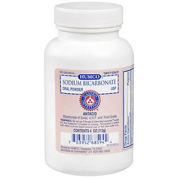 Humco Sodium Bicarbonate Powder, 4 Oz.