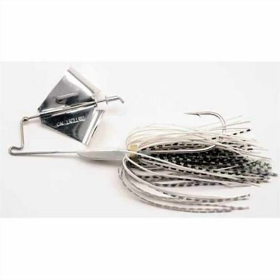 Humdinger Buzz-Bait 1/4 White With White Blade Order 6 42C