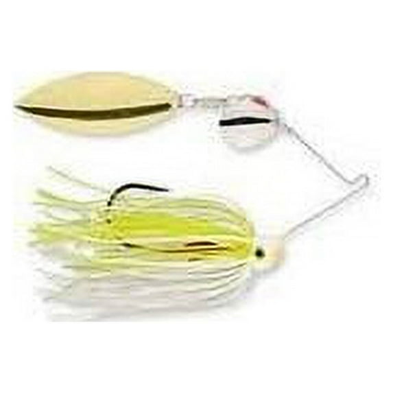 Humdinger Spinner Bait 1/4 Gold Colorado/Willow Chartreuse/White Order 6 02A