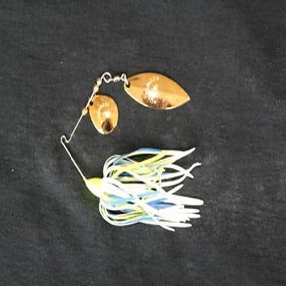 Humdinger Spinnerbait Lure, Gold Colorado, 1/4 Oz