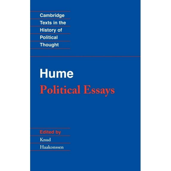 Pre-Owned Hume: Political Essays (Cambridge Texts in the History of Political Thought) Paperback