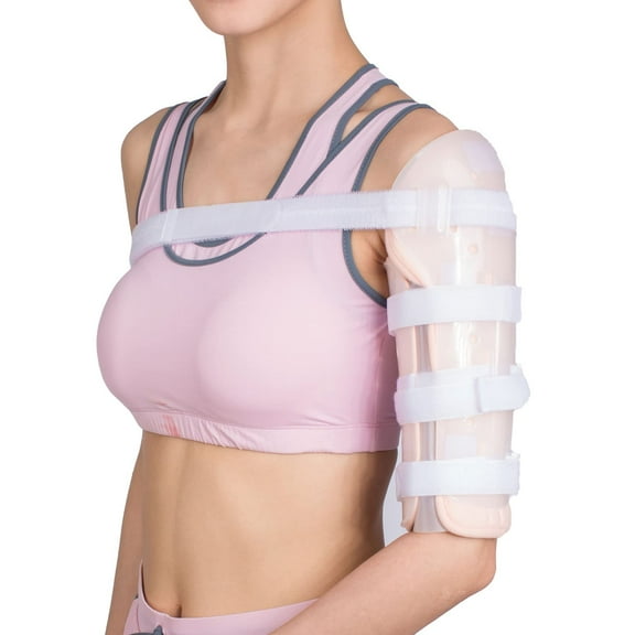 Humeral Shaft Fracture Splint Lightweight and Breathable Humeral Fracture Brace for Upper Arm, Shoulder, Left / Right Arm, Long-Bone Humerus Fracture for Men and Women(Large)