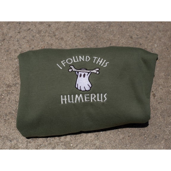 Humerus Nurse Halloween Embroidered Sweatshirt