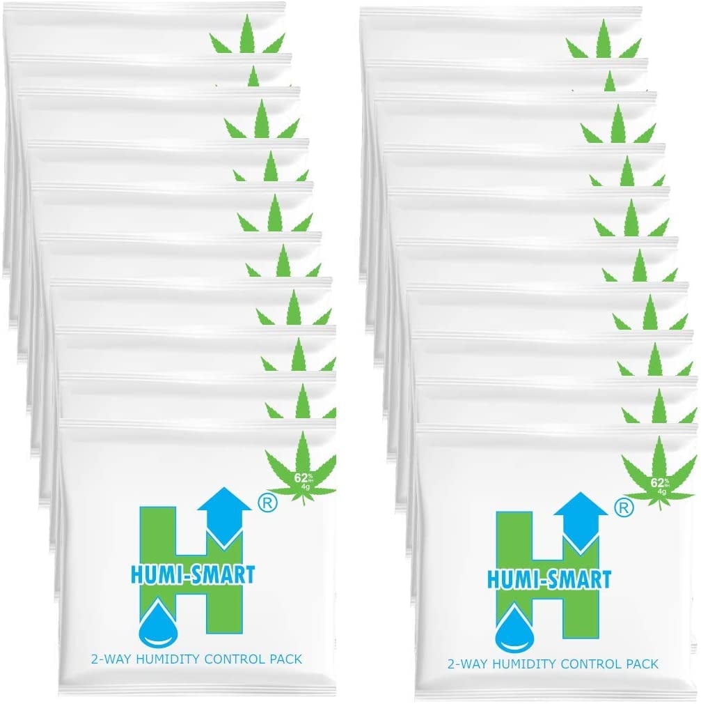 Humismart 62 4g 2way Humidity Control Packs 20 Pack