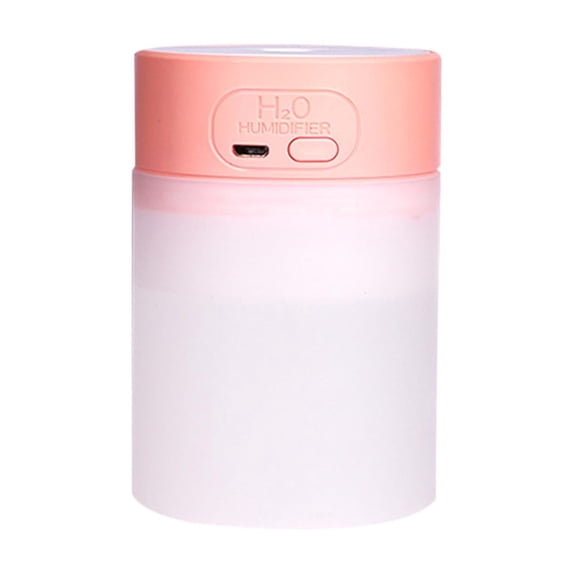 Humidifier, Aroma Diffuser, Mini USB Car Air Purifier with Colorful LED Light, Two Mist Modes, Portable ABS Material, 200ml Capacity, Quiet Operation for Office and Home Use