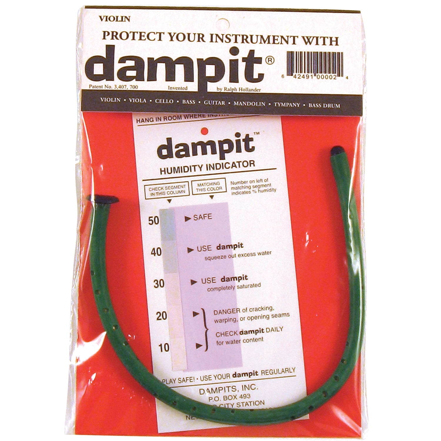 Humidifier, DAMPIT, violin