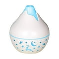 thumbnail image 1 of Humidifier Essential Oil Diffuser, 350ml Ultrasonic Cool Mist Diffuser Wood Grain Aromatherapy Diffuser with 7 Color Changing Night for Room Decor (White), 1 of 8