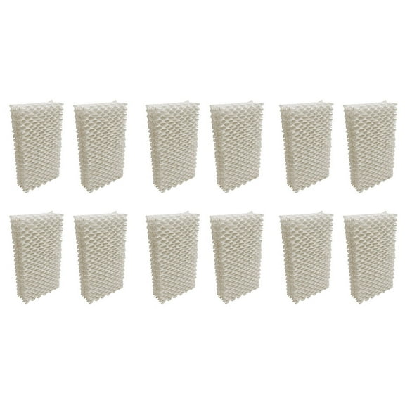 Humidifier Filter Wick for Essick Emerson MoistAir HDC-411, 1211, 2412 - 12 Pack
