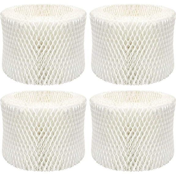 Humidifier Filters Replacement for Honeywell Humidifier Filter HAC-504 HAC-504AW and Honeywell Filter A, Replacement for Honeywell HCM-350 HCM-500 HCM600 Cool Mist Humidifiers, 4 Pack, White White