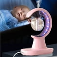 thumbnail image 1 of Humidifier For Bedroom, Czzoypi Quiet Cool Mist Humidifier, Portable Diffuser With Night Light For Home Office Desk Plants, Pink, 1 of 6