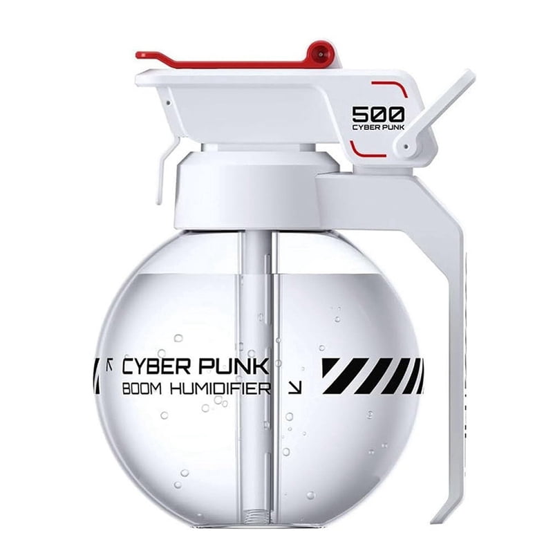 Humidifier, Gaming Desktop Decoration Portable Essential Oil Diffuser, USB Charging Suitable for Travel A,1 * humidifier,White