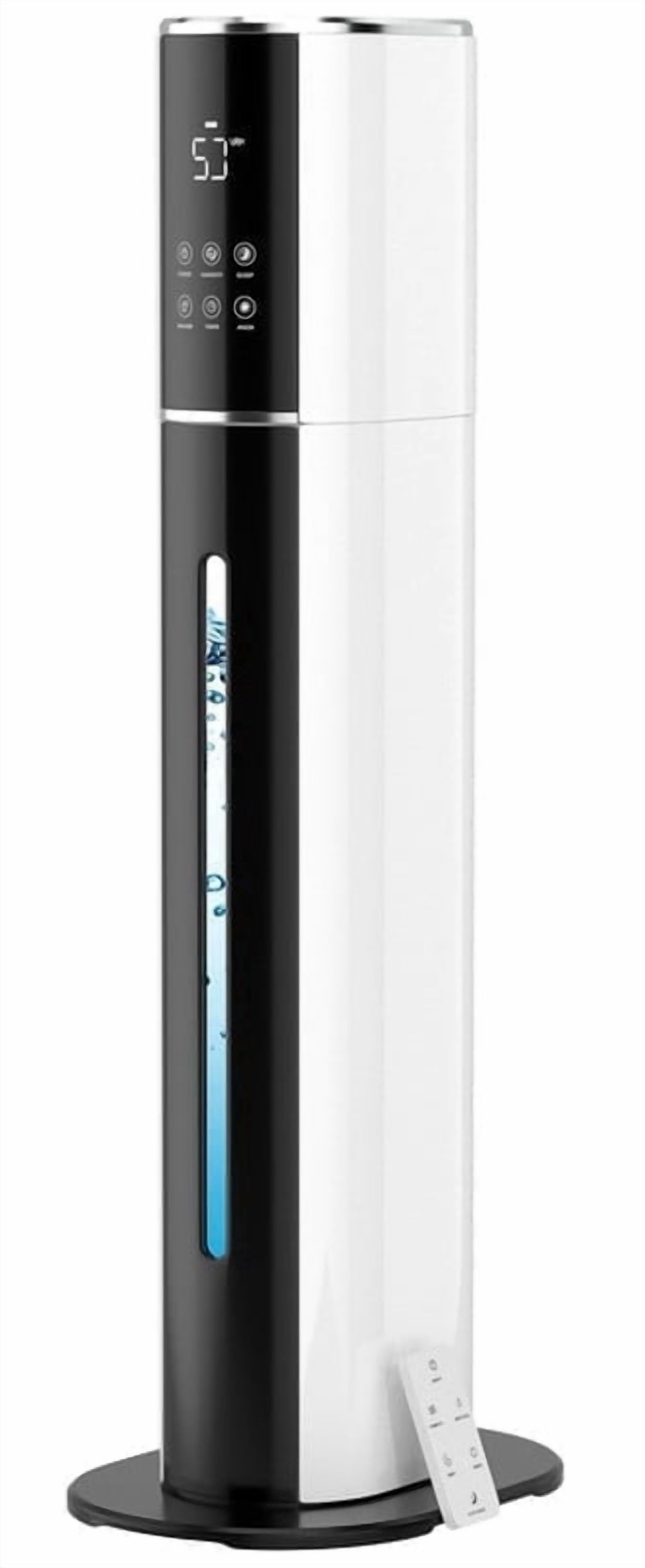 TOPTENG 2.4Gal/9L Humidifier with 3-Speed, 12H Timer Smart Humidity Remote Control 600+ sq ft for Large Room, Bedroom Home