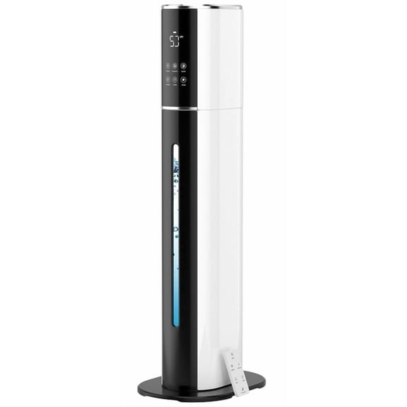 2.4Gal/9L Humidifier with 3-Speed, 12H Timer Smart Humidity Remote Control 600+ sq ft for Large Room, Bedroom Home