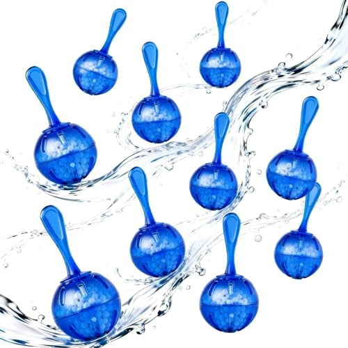 Humidifier Tank Cleaner,Demineralization Cleaning Ball,Compatible with Mist Humidifiers,Fish Tank,Purifies Water,Prevents Hard Water Build-UpEliminates White Dust and Odor,10pcs