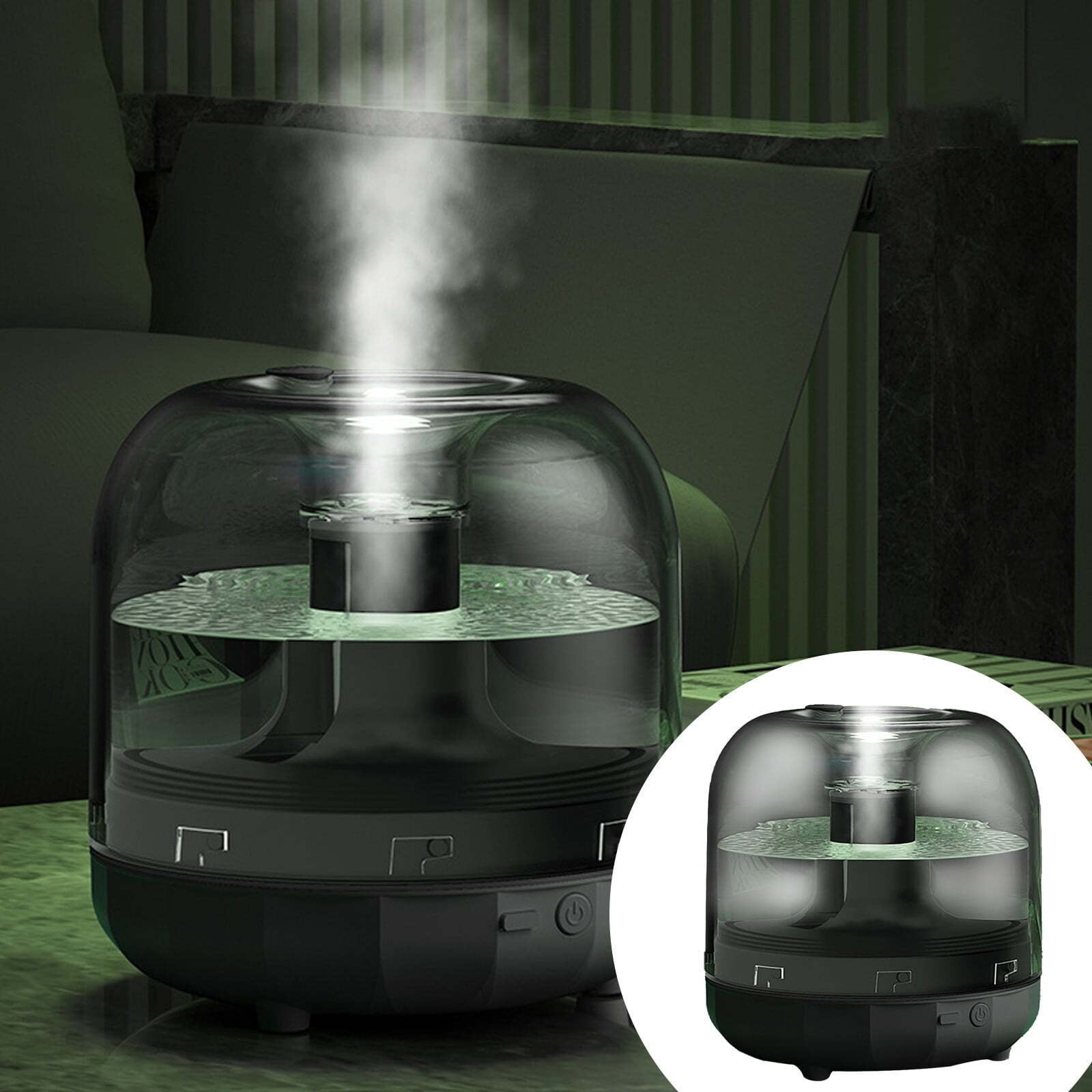 Humidifier fan Auto Adapt Mist Quick Air Humidity in Large Room Evaporative Personal Cooler Air Humidifier USB Small Portable Desktop Bedroom Car Large Spray Mini Towards